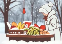 o que vender no frio para comer